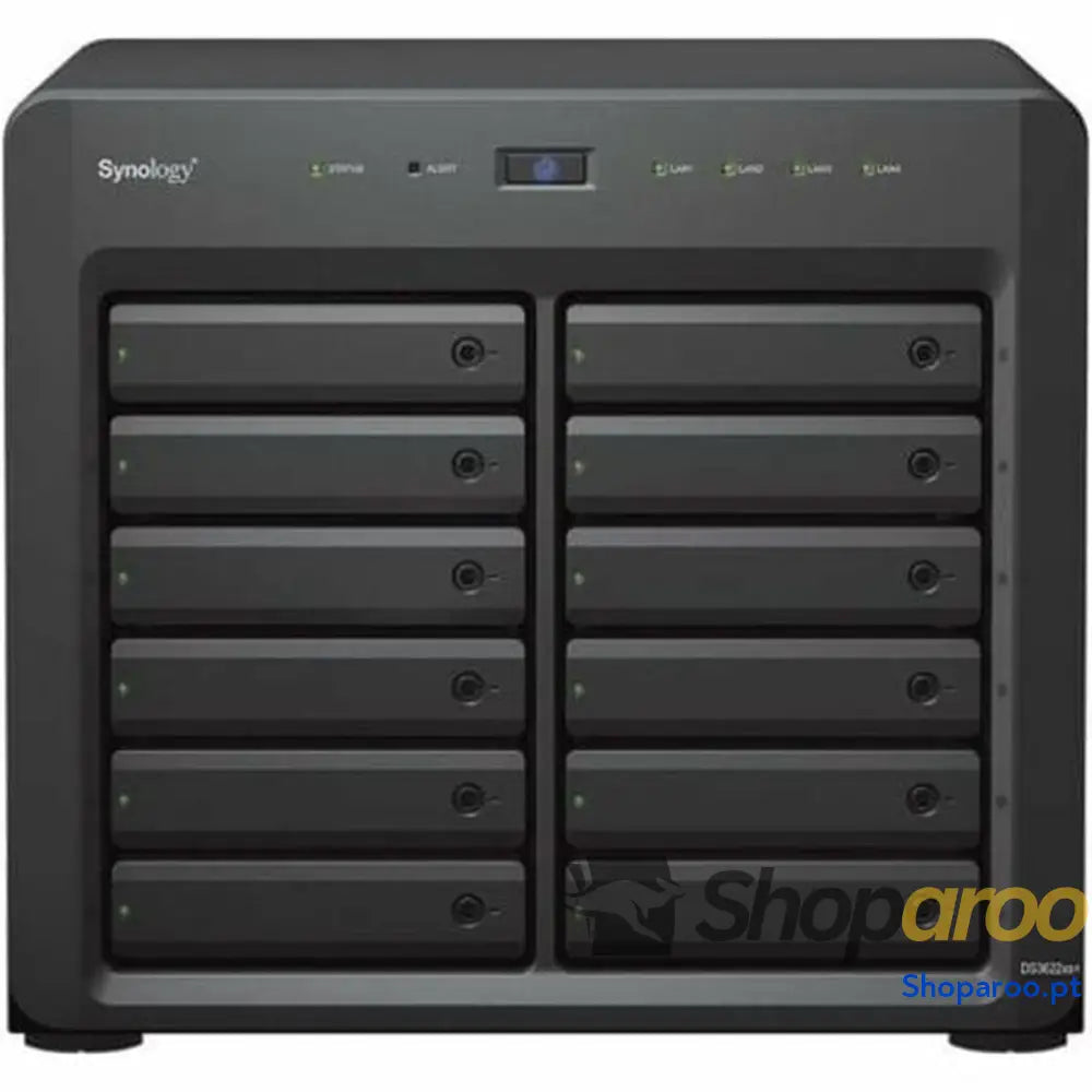 Armazenamento em rede Synology DS3622xs+ Preto