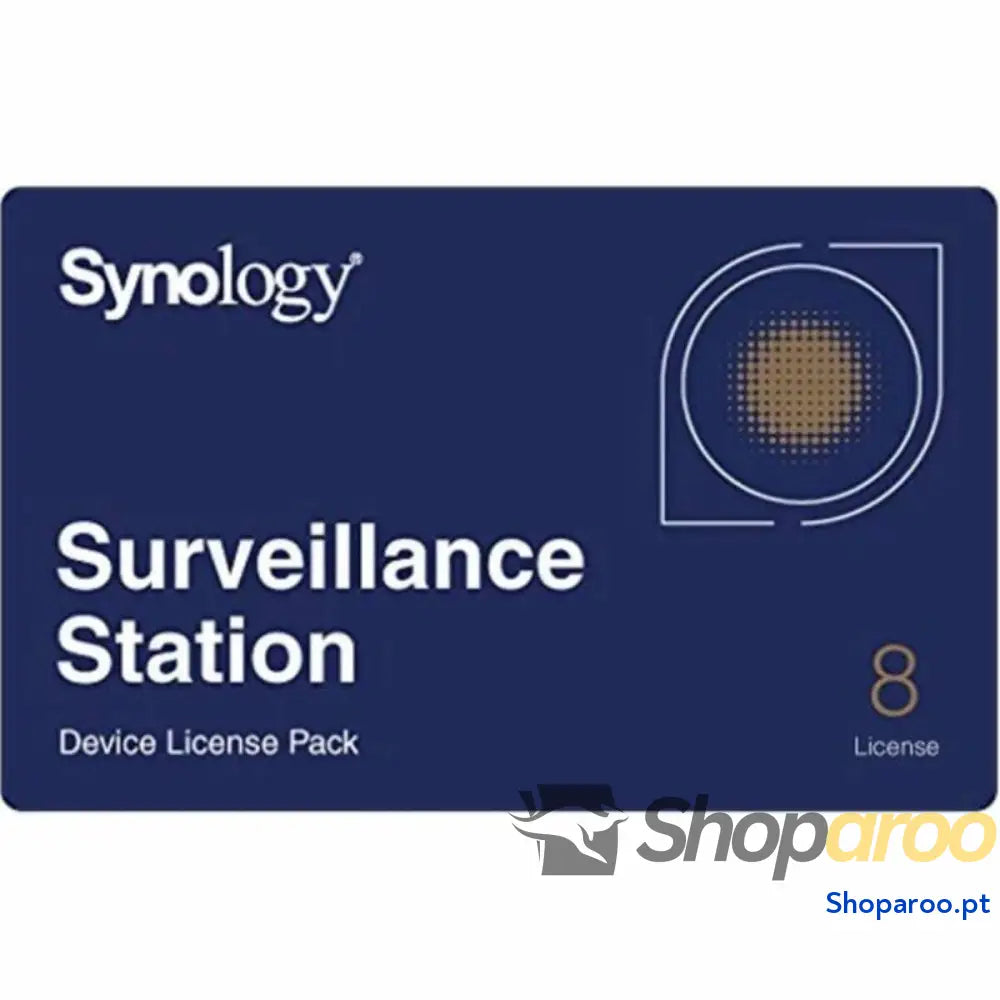 Armazenamento em rede Synology LICENSE PACK 8 Preto