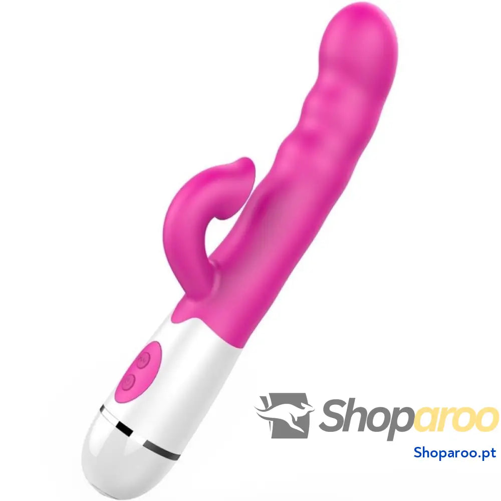 ARMONY - AMIR VIBRADOR MULTIFUNÇÃO COM LÍNGUA ESTIMULANTE 16 VELOCIDADES ROSA