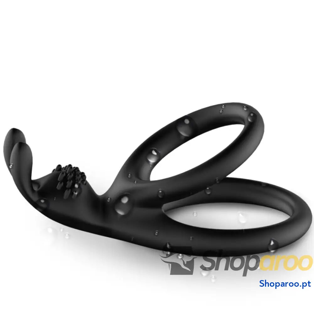 ARMONY - ANEL DE COELHO DUPLO TENSY PRETO