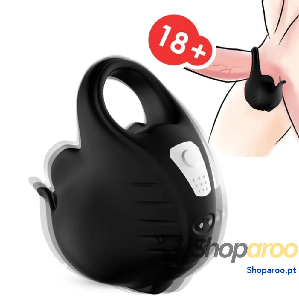 ARMONY - ANEL VIBRADOR DE COPING PRETO