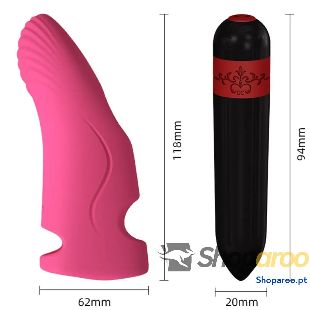 ARMONY - AURORA VIBRADOR DEDO FÚCSIA