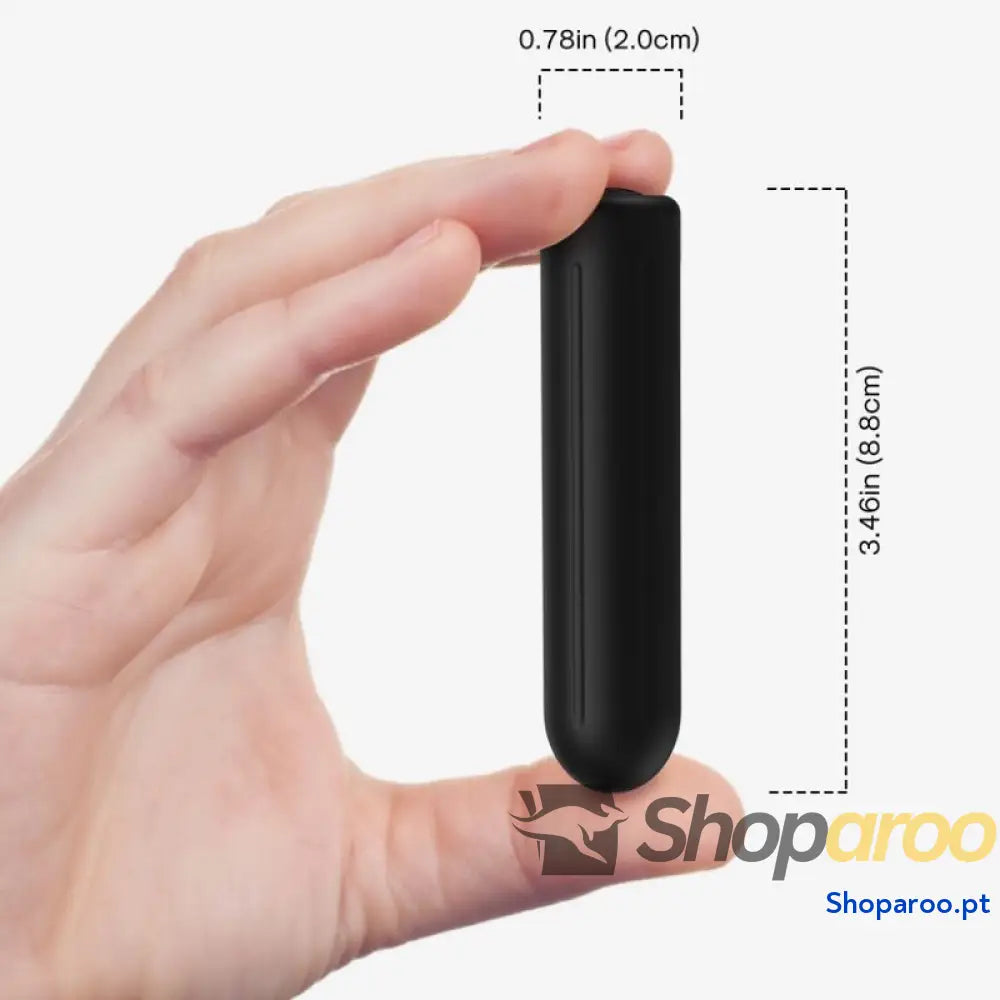 ARMONY BALA VIBRADOR WARHEAD PRETO 2 CM x 8.8