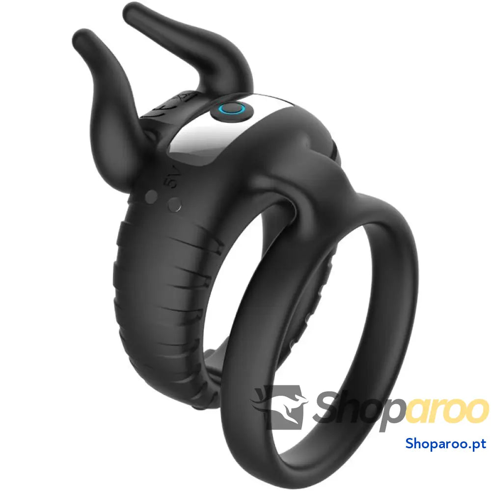 ARMONY - BULLS PASION VIBRADOR DE ANEL 10 VELOCIDADES PRETO