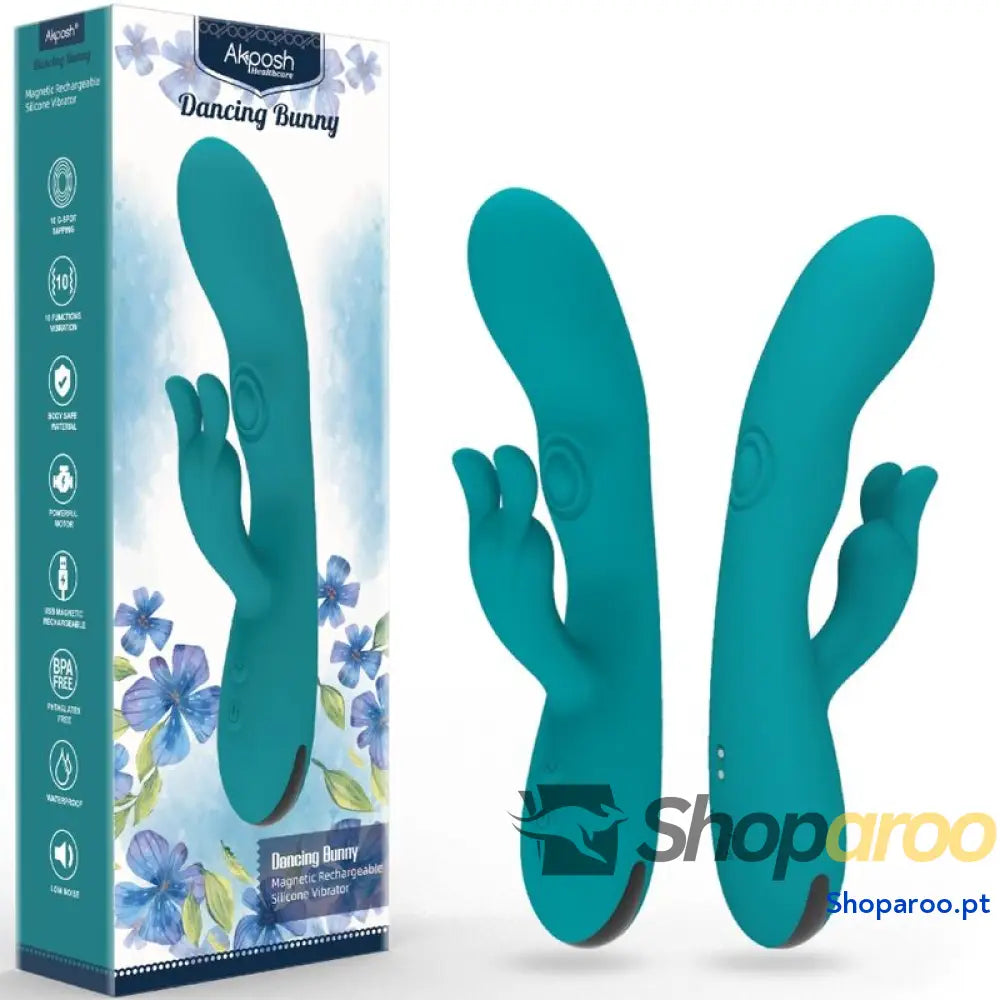 ARMONY - DANCING BUNNY VIBRADOR COELHO 10 VELOCIDADES VERDE