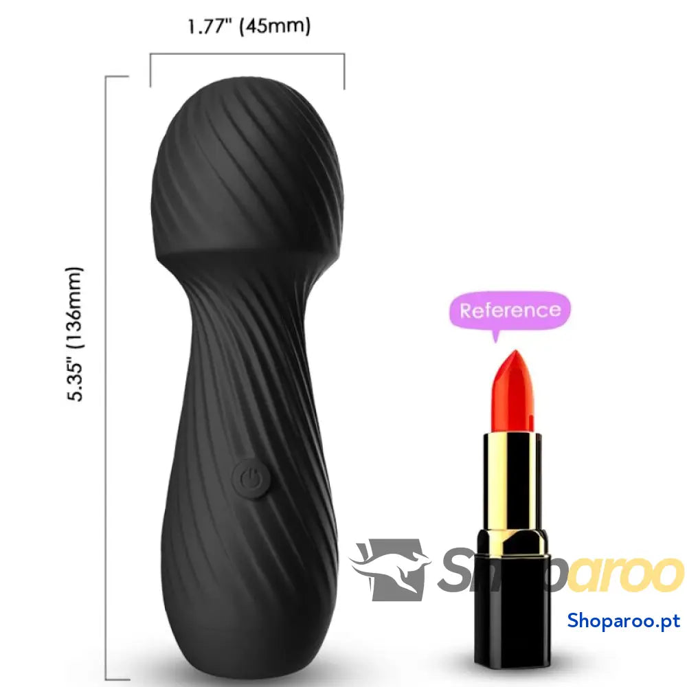 ARMONY DAZZLE MASSAGER E VIBRADOR PEQUENO PRETO