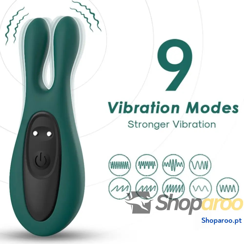 ARMONY ESTIMULADOR E VIBRADOR COELHO VERDE