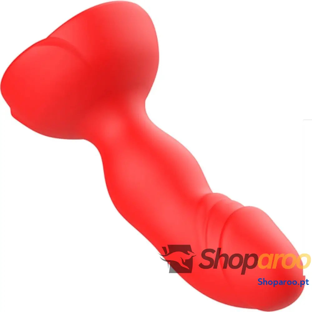ARMONY EXTREME A BLOOM VIBRADOR ROSE E PLUG ANAL CONTROLE REMOTO VERMELHO