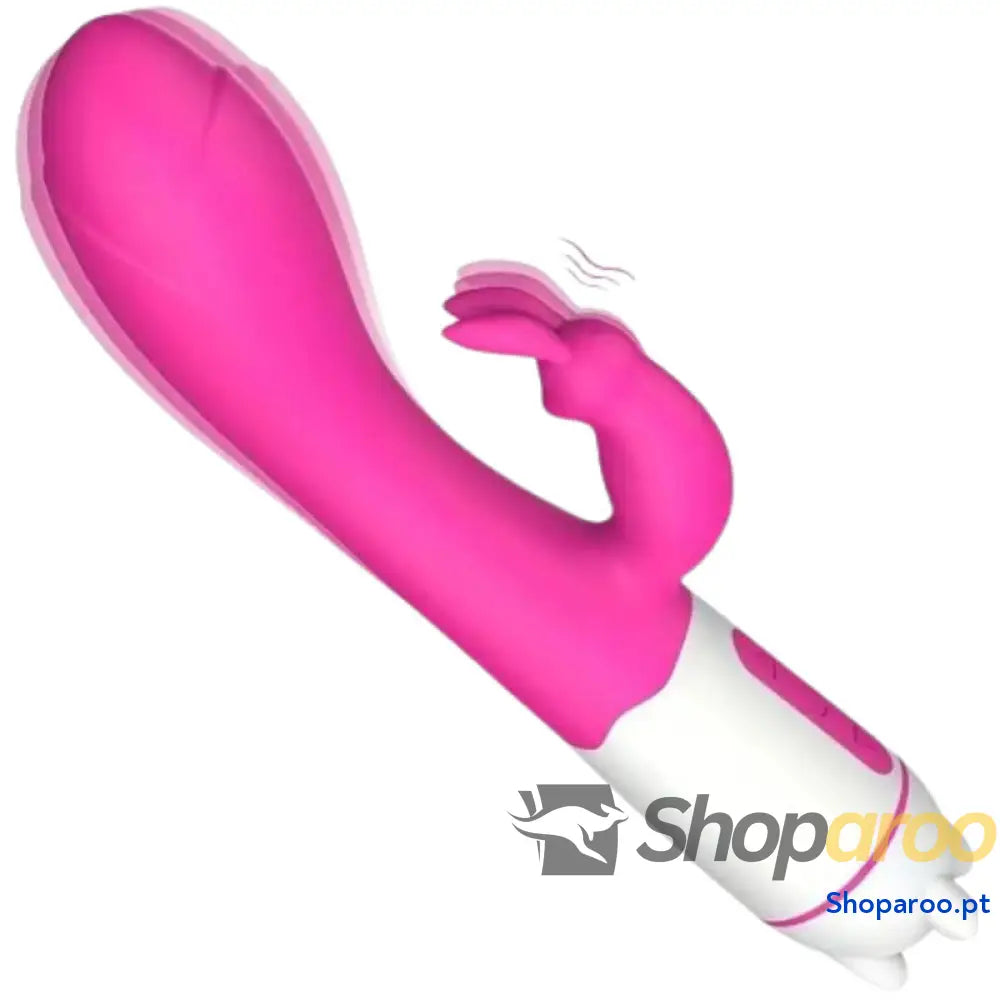 ARMONY - HAPPY VIBRADOR E ESTIMULADOR DE COELHO FÚCSIA