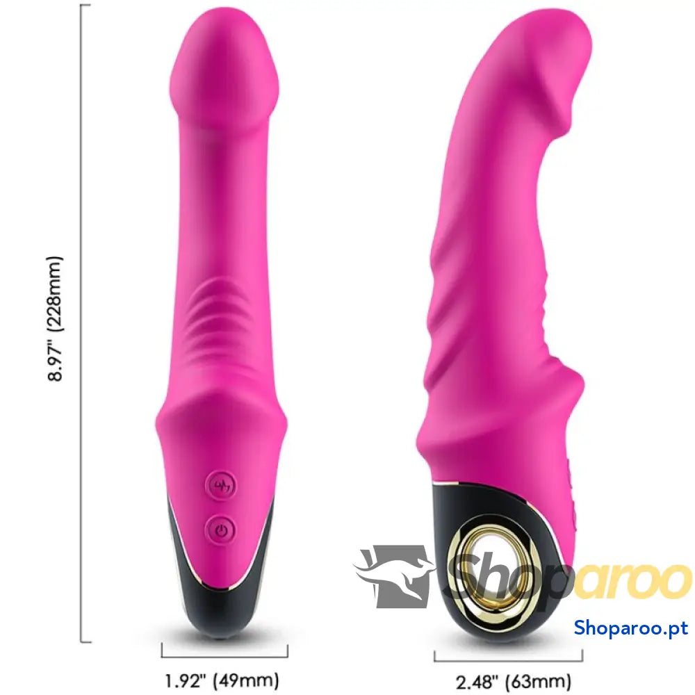 ARMONY JOYBLADE DILDO VIBRADOR ROTADOR FÚCSIA