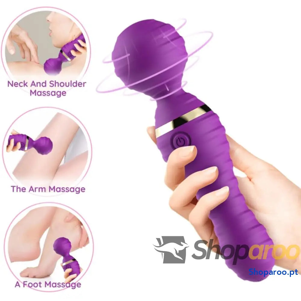 ARMONY MASSAGER E VIBRADOR FREEDO PEQUENO ROXO