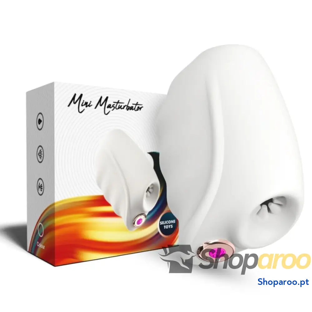 ARMONY - MASTER MASTURBADOR E VIBRADOR TRANSPARENTE