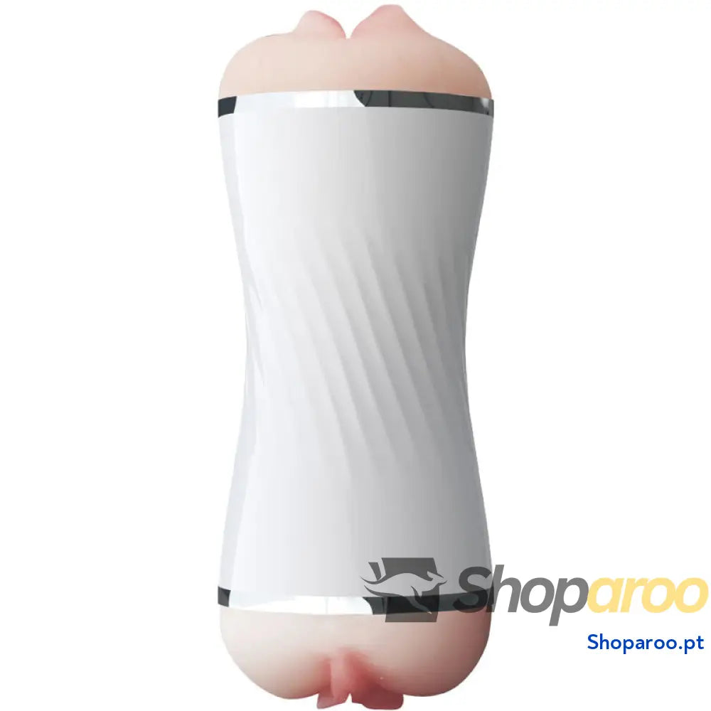ARMONY - MASTURBADOR DUPLO VAGINA E BOCA BRANCA