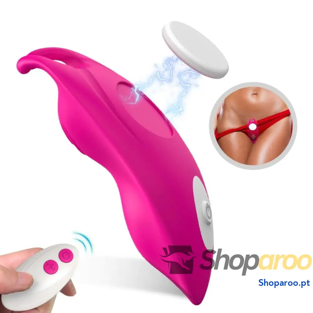 ARMONY MEL BEE WEARABLE CALÇAS VIBRADOR G SPOT CONTROLE REMOTO FÚCSIA