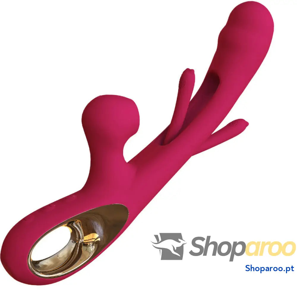 ARMONY - VIBRADOR DE IMPACTO SWING E ESTIMULADOR DUPLO MODELO 2 BORDEAUX