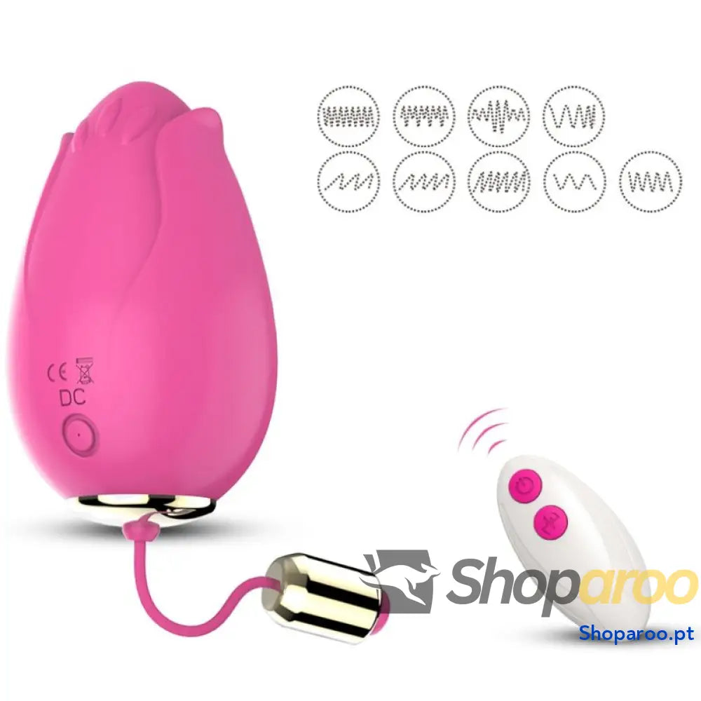 ARMONY VIBRADOR DE OVO MANDALA G SPOT CONTROLE REMOTO FÚCSIA