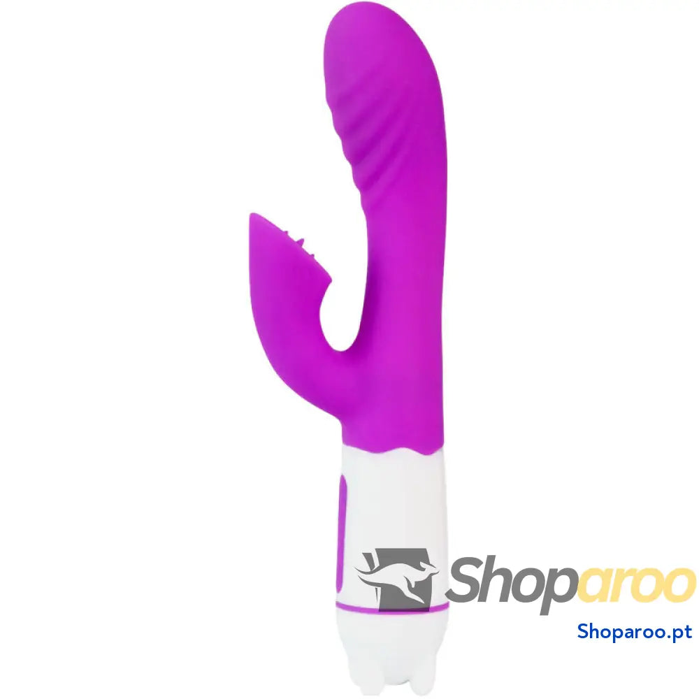 ARMONY - VIBRADOR E ESTIMULADOR HAPPY COM LÍNGUA RECARREGÁVEL VIOLETA