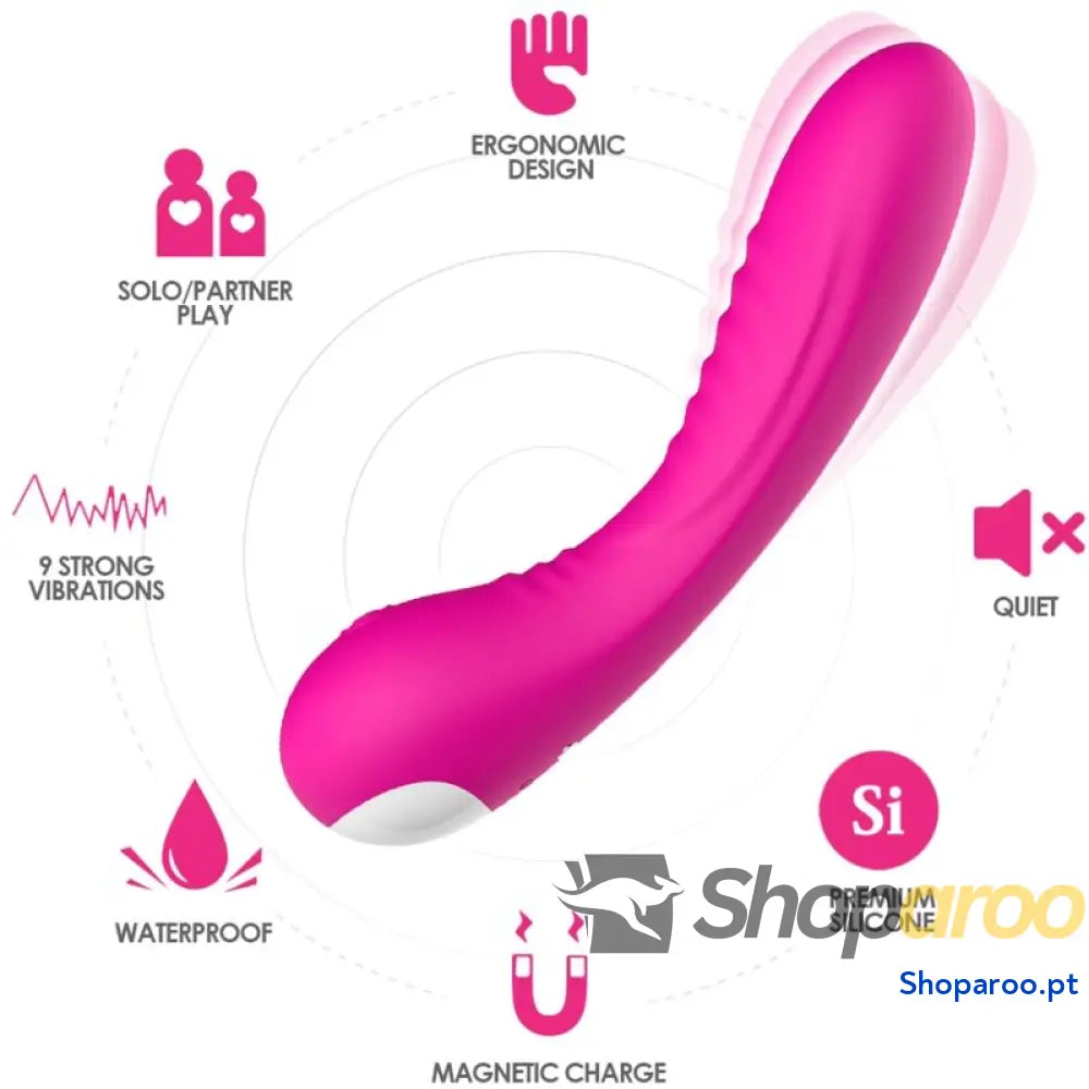 ARMONY VIBRADOR LEGEND SILICONE FÚCSIA