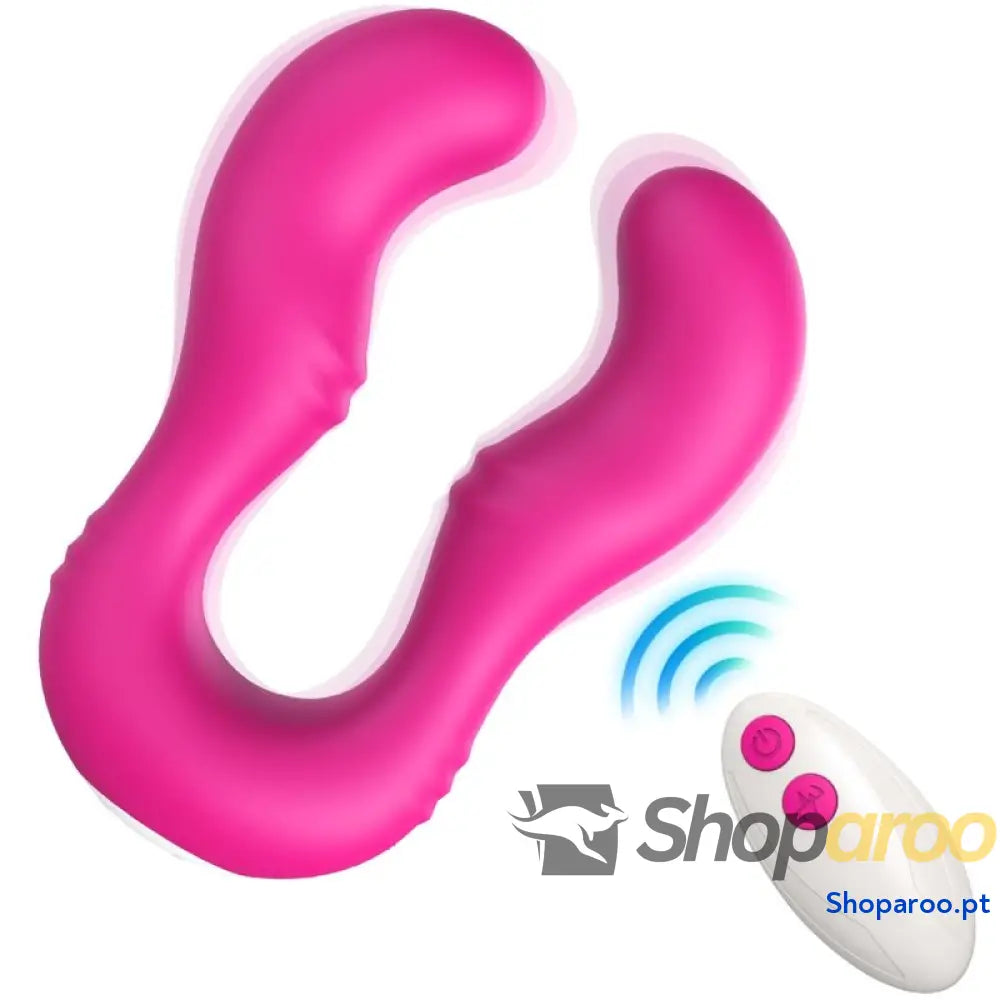 ARMONY VIBRADOR SERAPH DUPLO CONTROLE REMOTO FÚCSIA