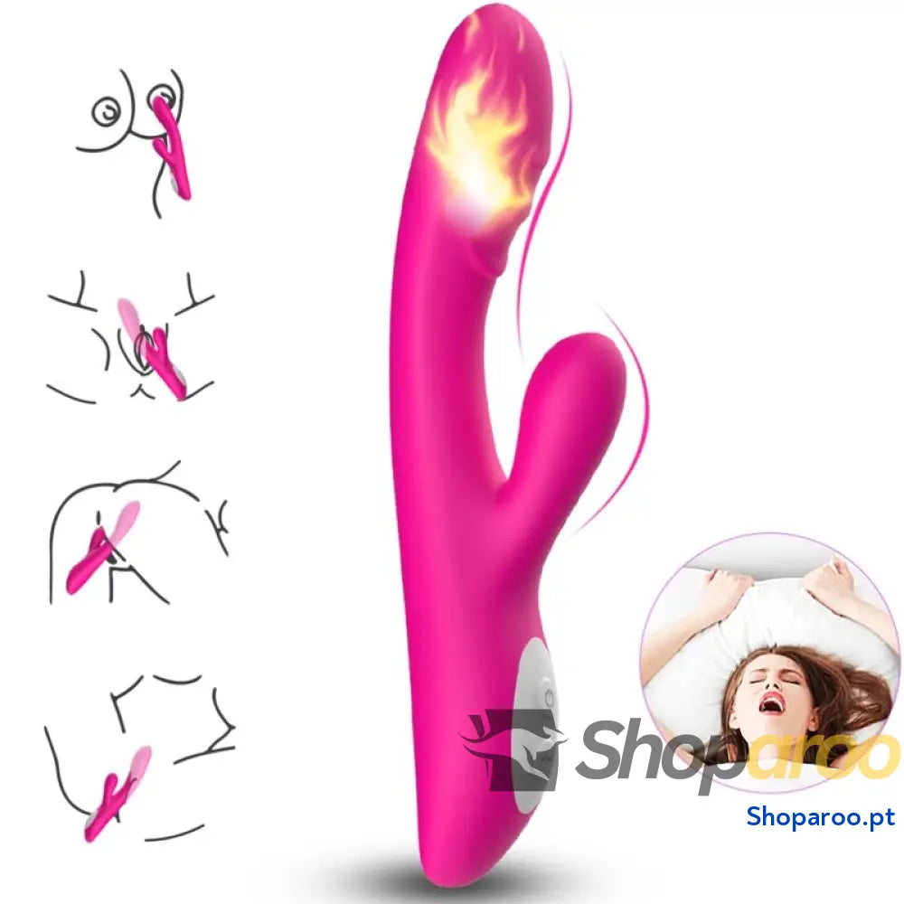 ARMONY - VIBRADOR SPARK EFEITO CALOR FÚCSIA
