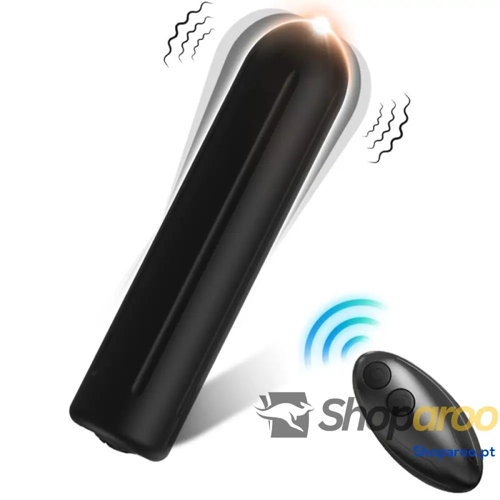 ARMONY WARHEAD VIBRADOR BALA CONTROLE REMOTO PRETO 2 CM X 8.8