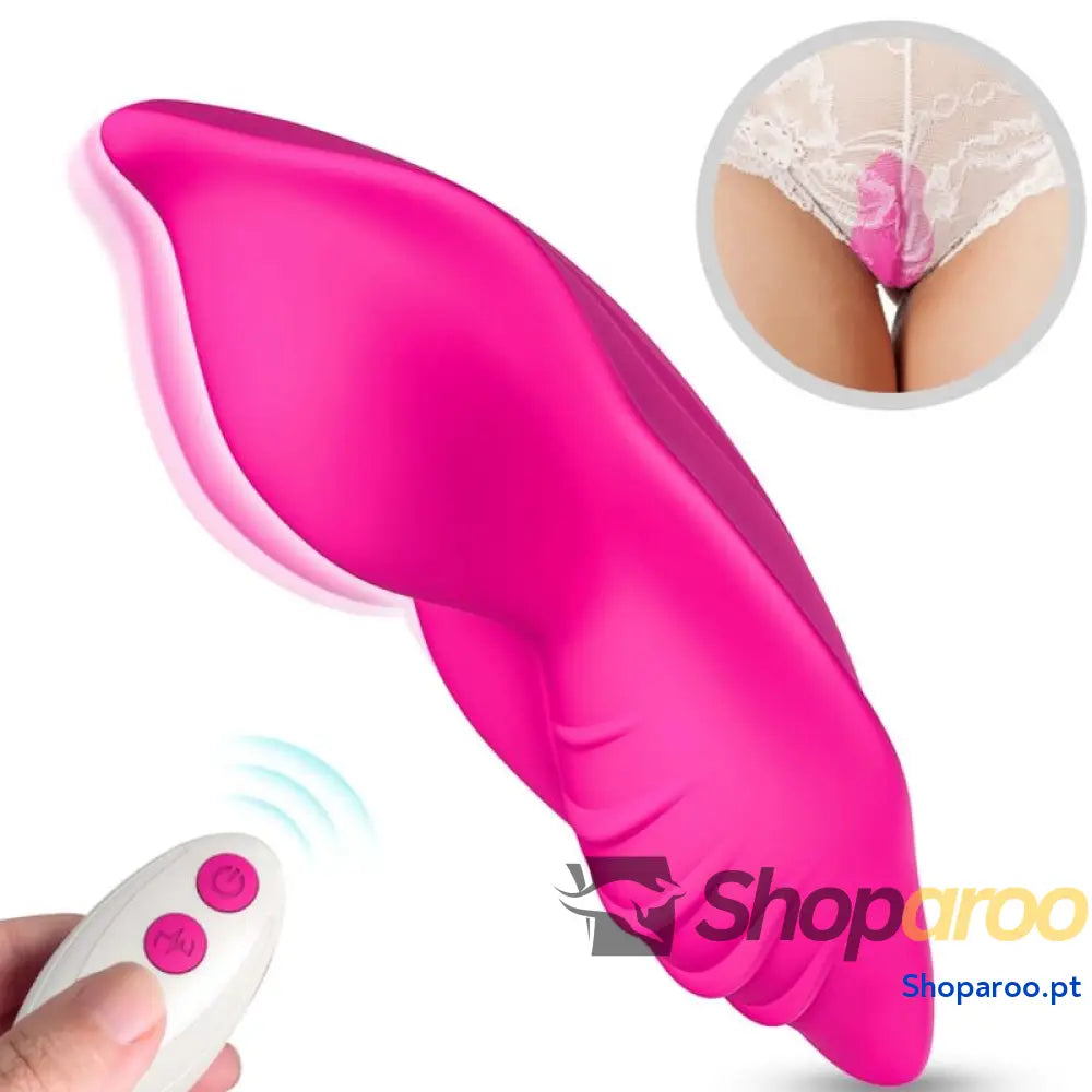 ARMONY WHISPER WEARABLE CALÇAS VIBRADOR DE CONTROLE REMOTO FÚCSIA