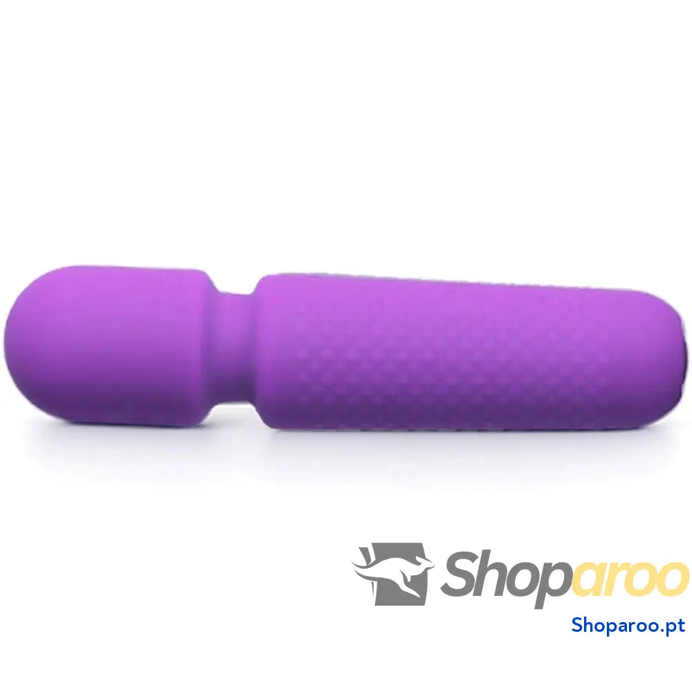 ARMONY - YOUR MAGIC MASSAGER E VIBRADOR RECARREGÁVEL 10 VIBRAÇÕES VARINHA PONTOS ROXO