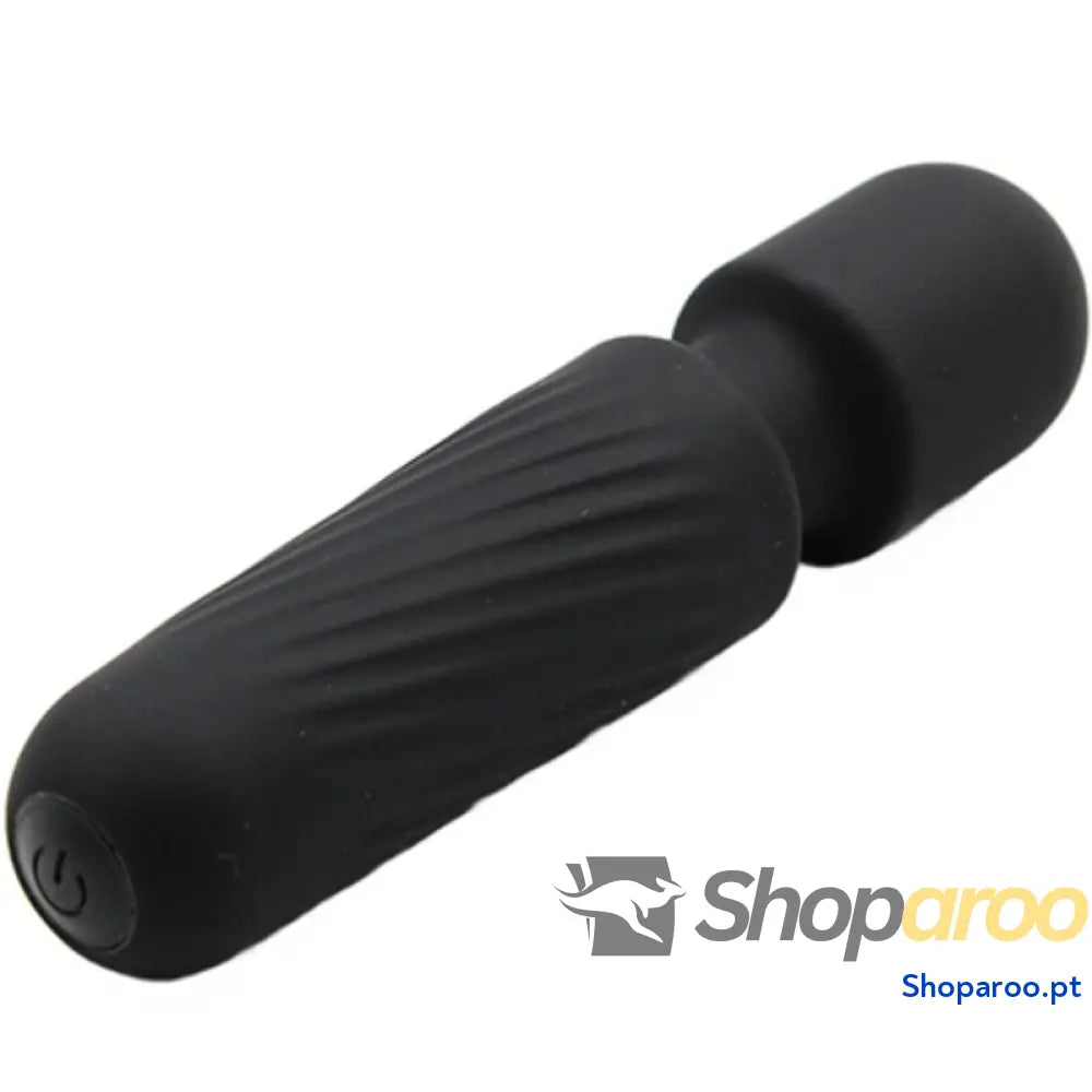 ARMONY - YOUR MAGIC MASSAGER E VIBRADOR RECARREGÁVEL 10 VIBRAÇÕES PRETO