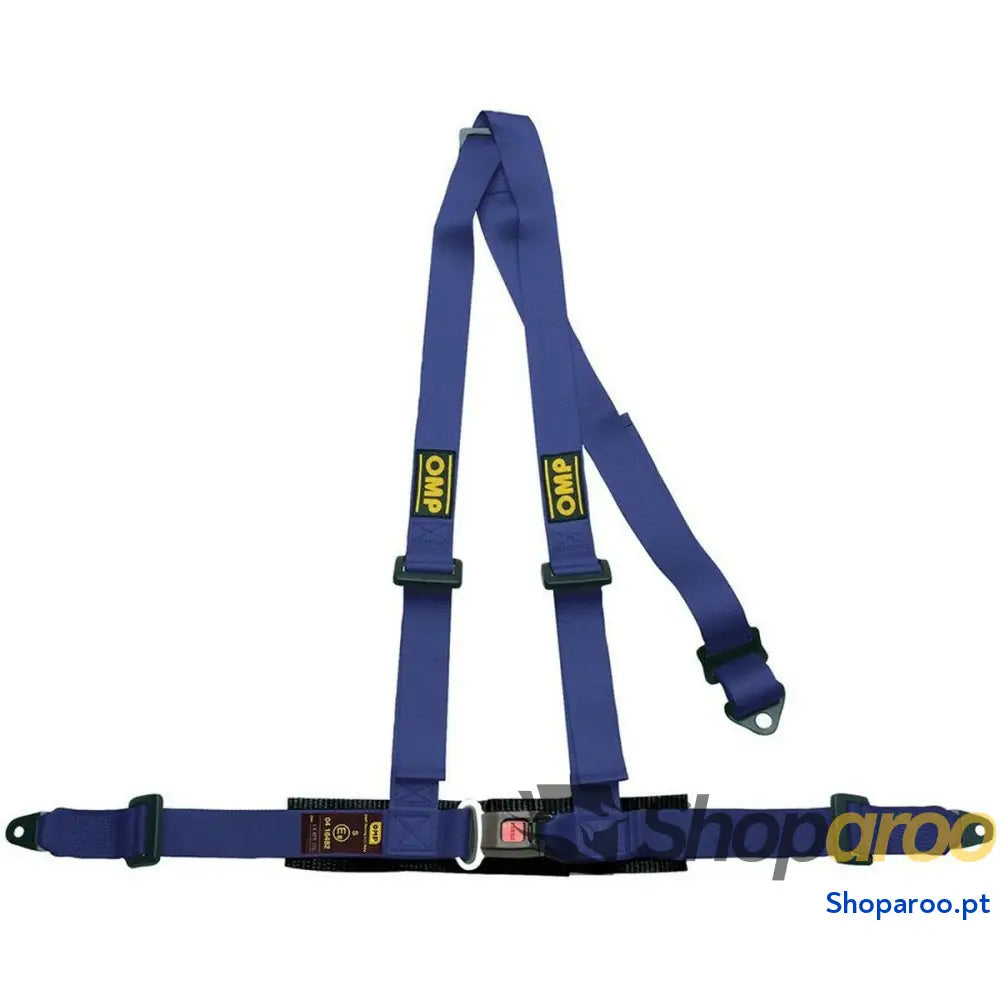 Arnês com 3 Pontos de Fixação OMP OMPDA0-0504-A01-041 Parafuso 2" Azul