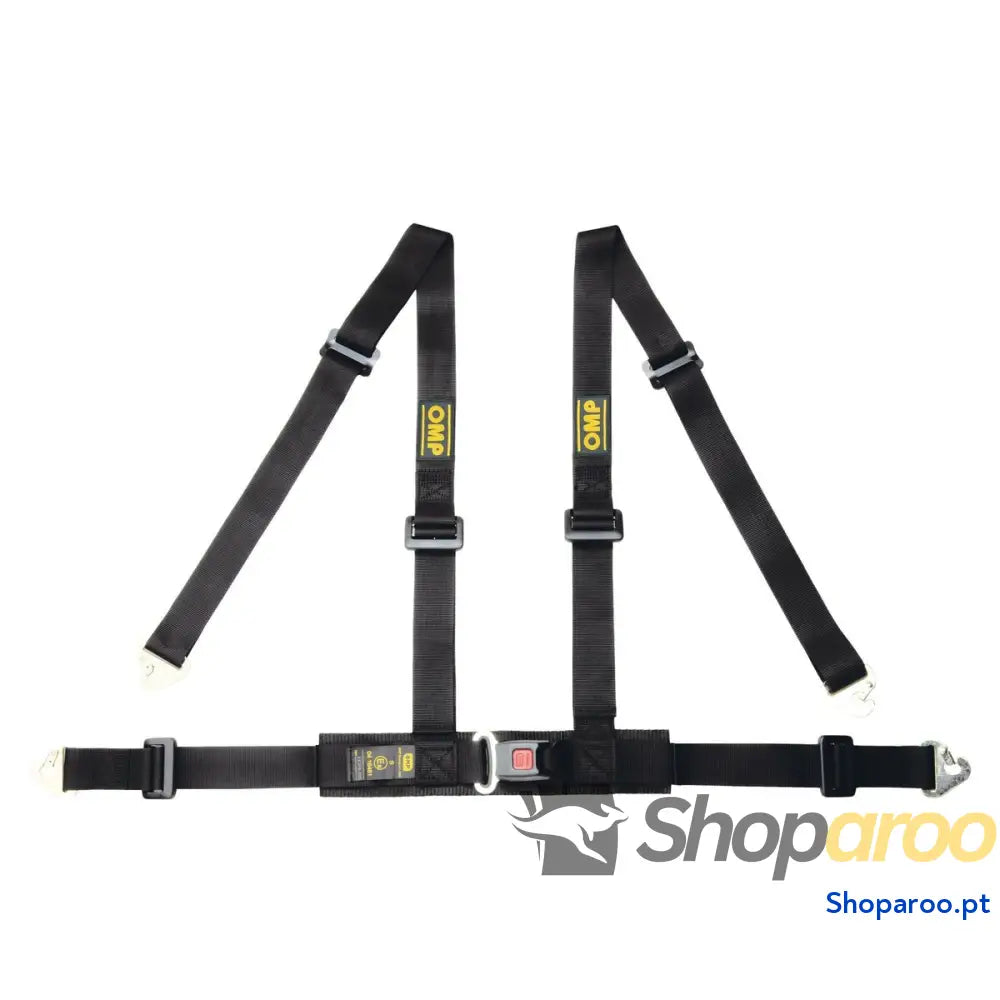 Arnês com 4 pontos de fixação OMP OMPDA0-0507-A01-071 Mosquetão 2" Preto