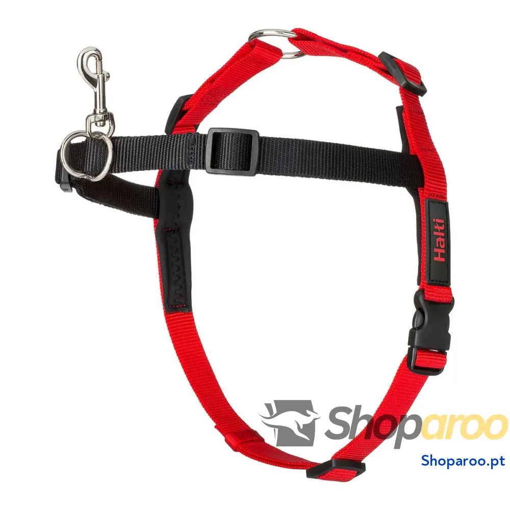 Arnês para Cães Company of Animals Halti Preto/Vermelho L (80-120 cm)