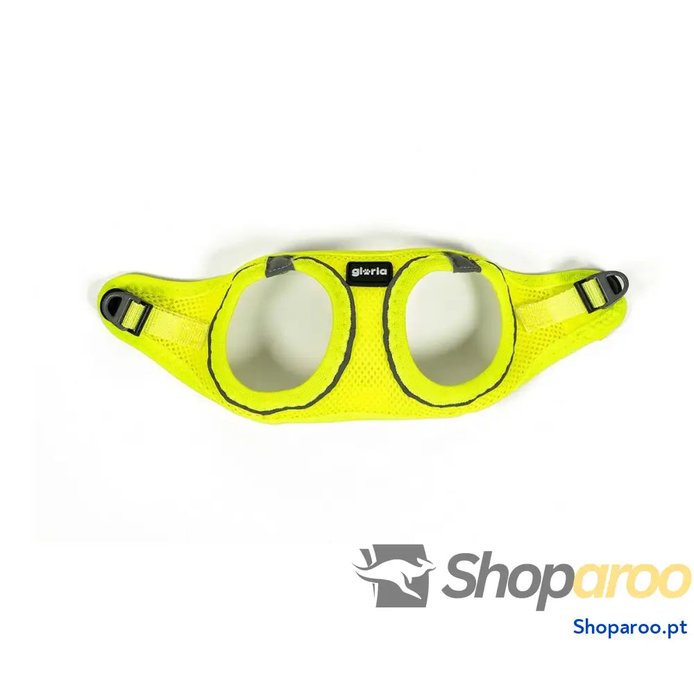 Arnês para Cães Gloria Air Mesh Trek Star Ajustável Amarelo L (33,4-35 cm)