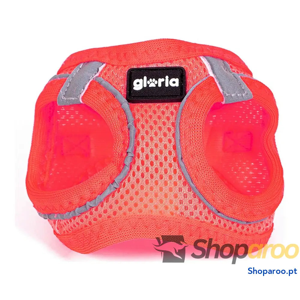 Arnês para Cães Gloria Air Mesh Trek Star Ajustável Cor de Rosa Tamanho XXXS (18 20 cm)