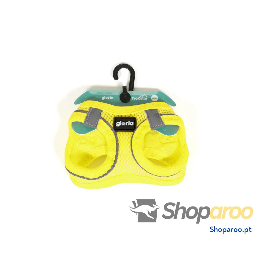Arnês para Cães Gloria Trek Star 29,4-32,6 cm 41,4-43 cm Amarelo S