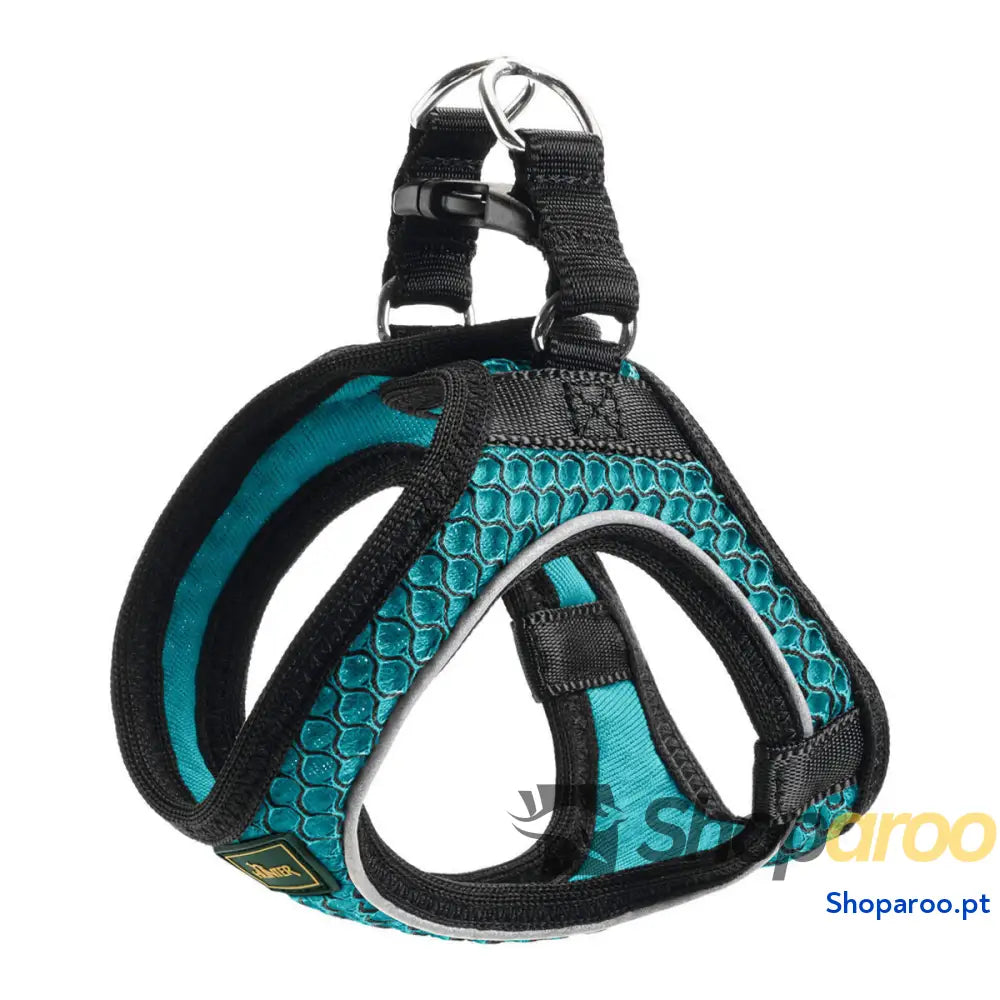Arnês para Cães Hunter Hilo Comfort 55-60 cm Tamanho M Turquesa