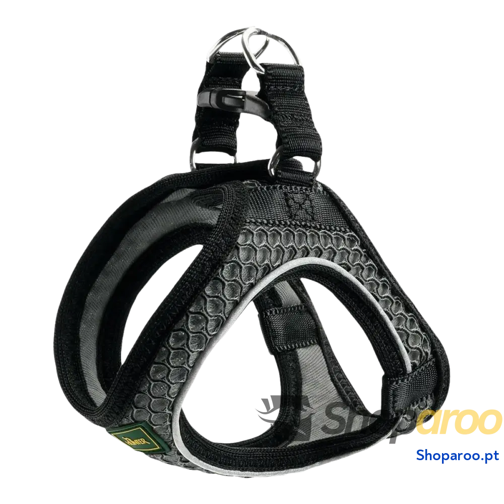 Arnês para Cães Hunter Hilo-Comfort Antracite Tamanho XXS (26-30 cm)