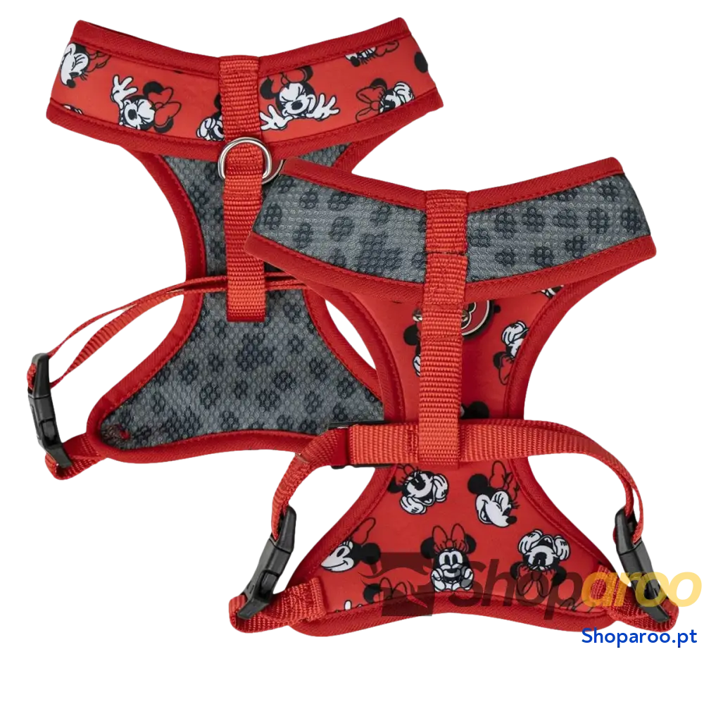 Arnês para Cães Minnie Mouse XS/S Vermelho
