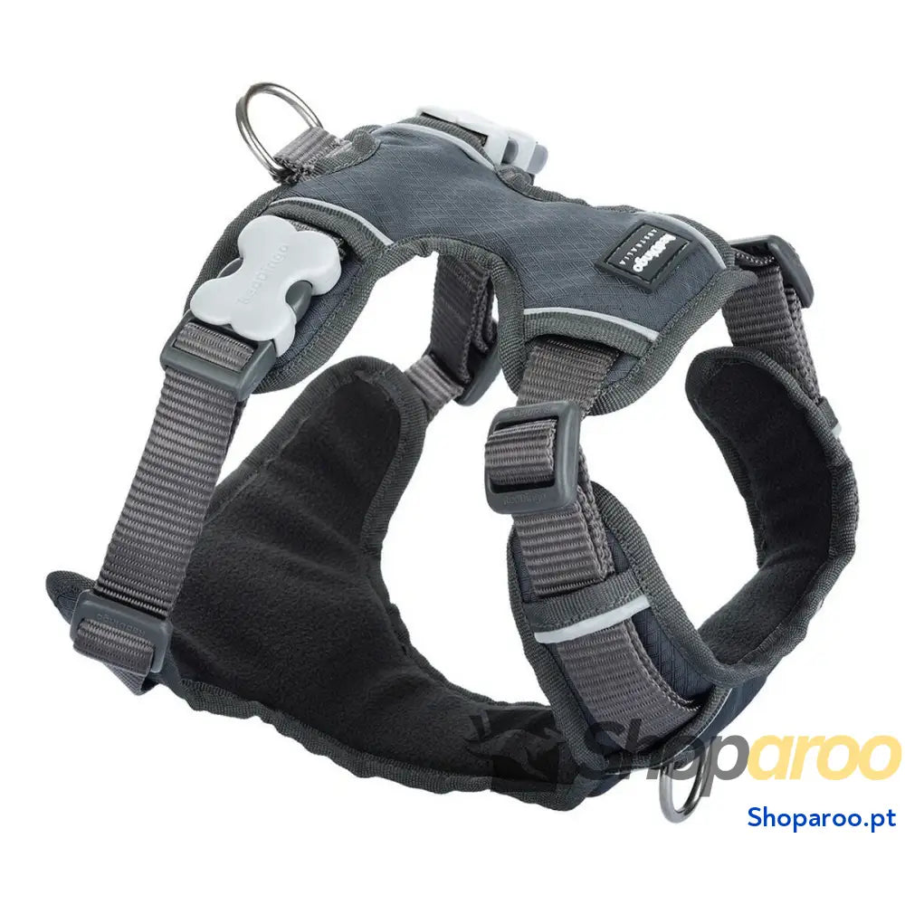 Arnês para Cães Red Dingo Acolchoado Cinzento M