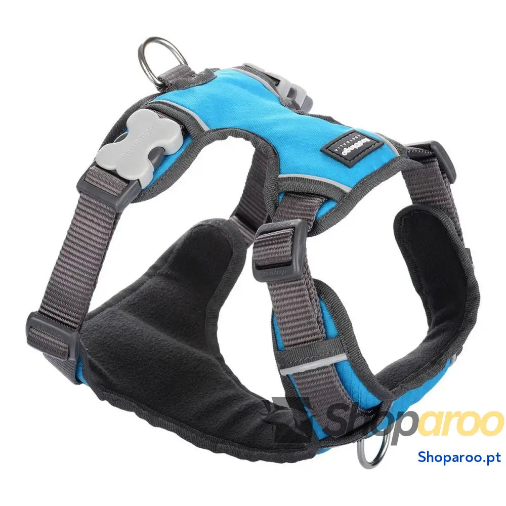 Arnês para Cães Red Dingo Acolchoado Turquesa Tamanho XL