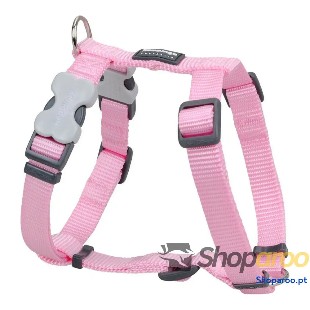 Arnês para Cães Red Dingo Liso 25-39 cm Cor de Rosa