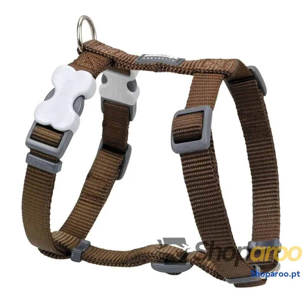 Arnês para Cães Red Dingo Liso 37-61 cm Castanho