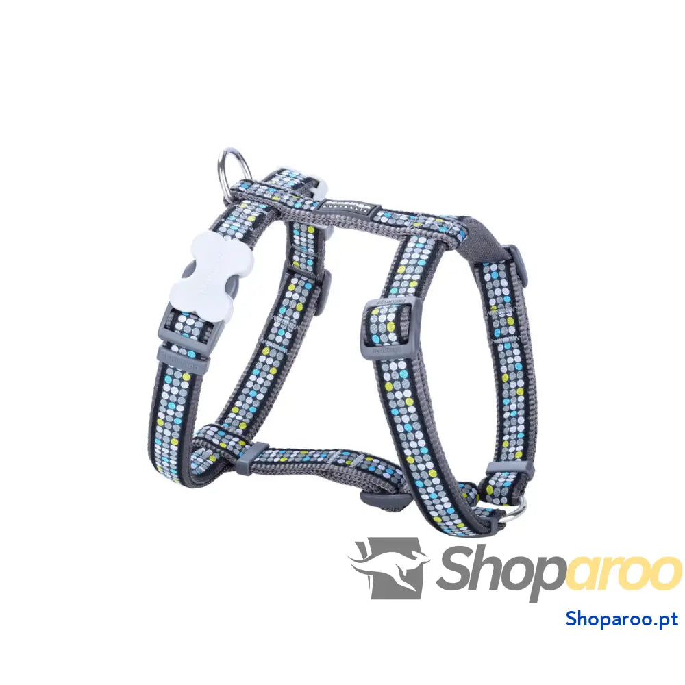 Arnês para Cães Red Dingo On Cool 25-39 cm Cinzento