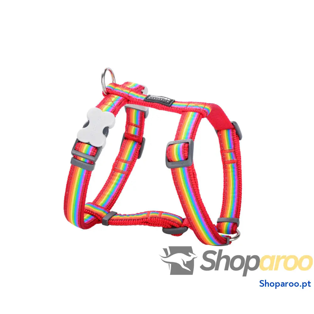 Arnês para Cães Red Dingo STYLE RAINBOW 36-54 cm 30-48 cm