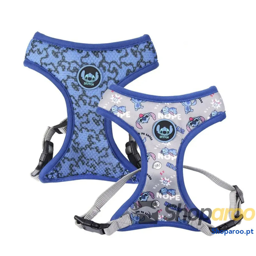 Arnês para Cães Stitch XS/S Azul escuro