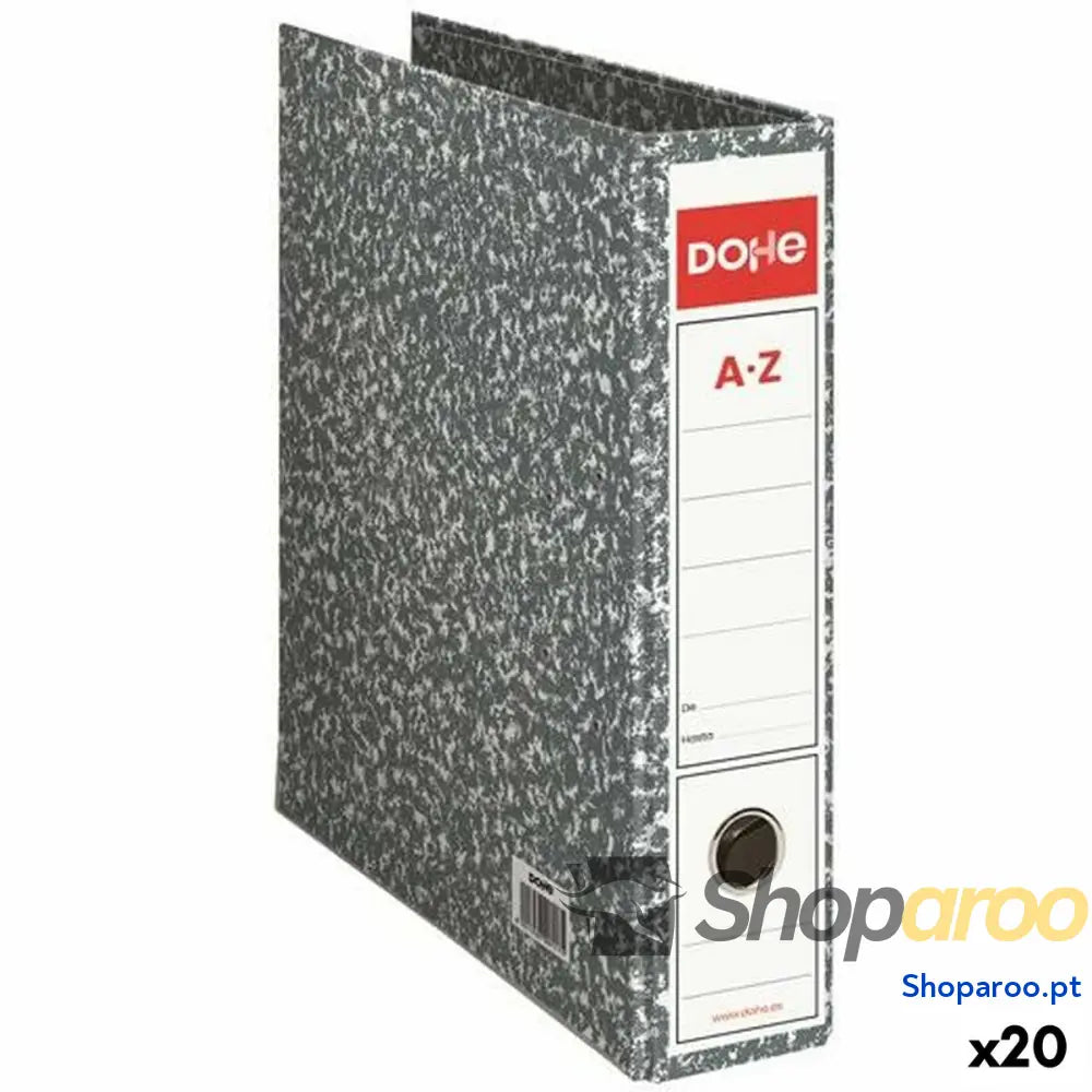 Arquivador de Alavanca DOHE ARCHICLÁS Cinzento A4 28,7 x 35 x 7,5 cm (20 Unidades)