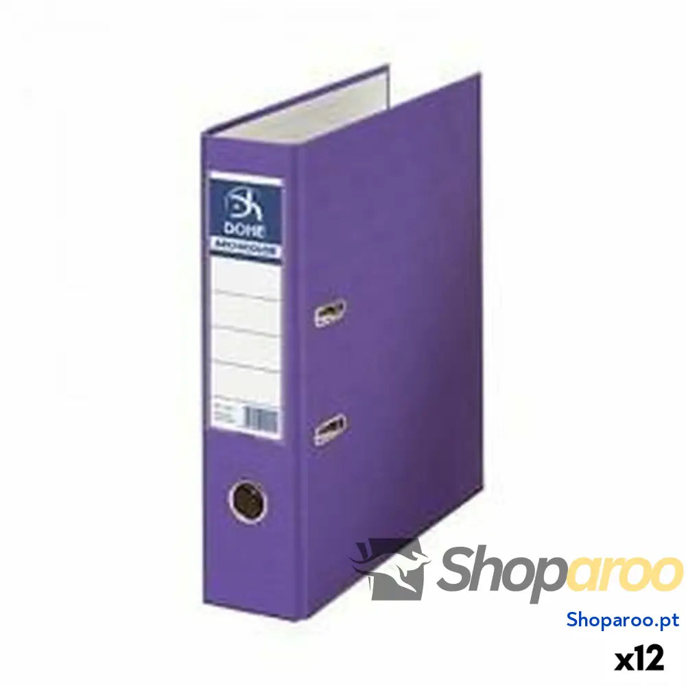 Arquivador de Alavanca DOHE Roxo A4 12 Unidades 285 x 320 x 70 mm (12 Unidades)