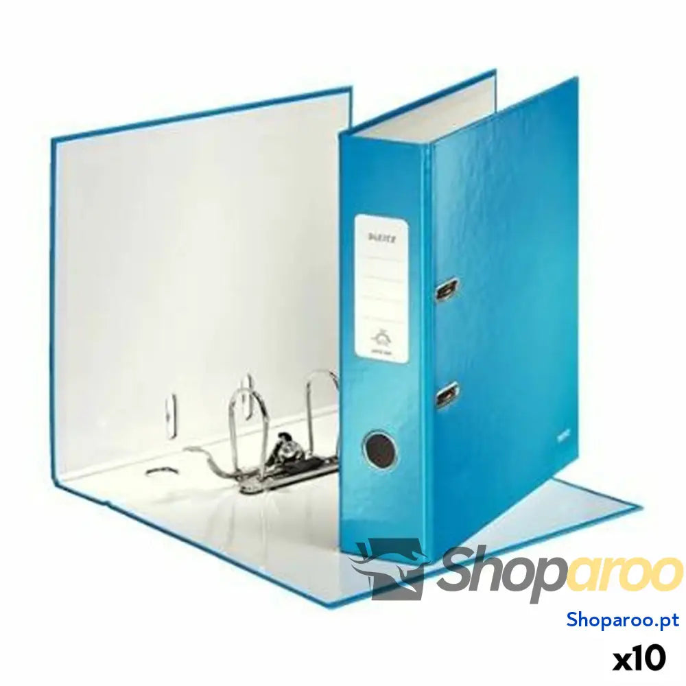 Arquivador de Alavanca Leitz 180° WOW Azul A4 (10 Unidades)