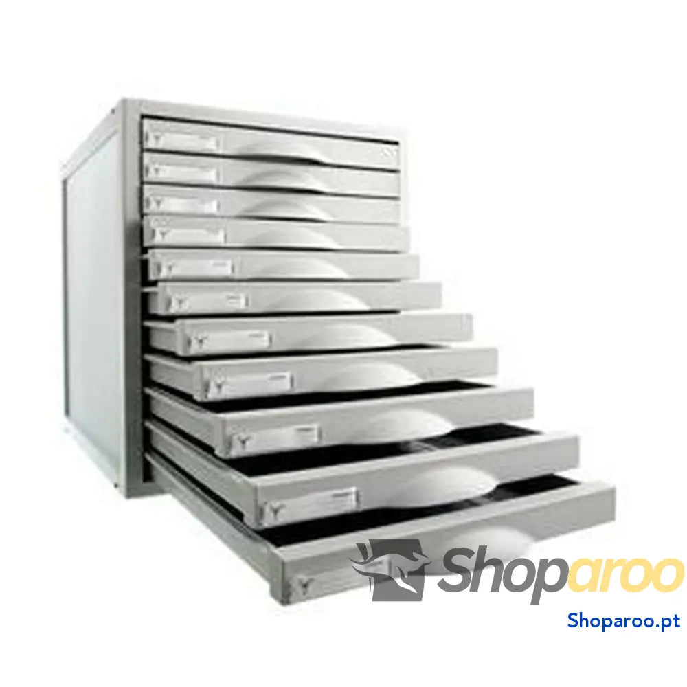 Arquivador modular Archivo 2000 ArchiSystem 11 Gavetas Cinzento 35,6 x 31,6 x 36,2 cm