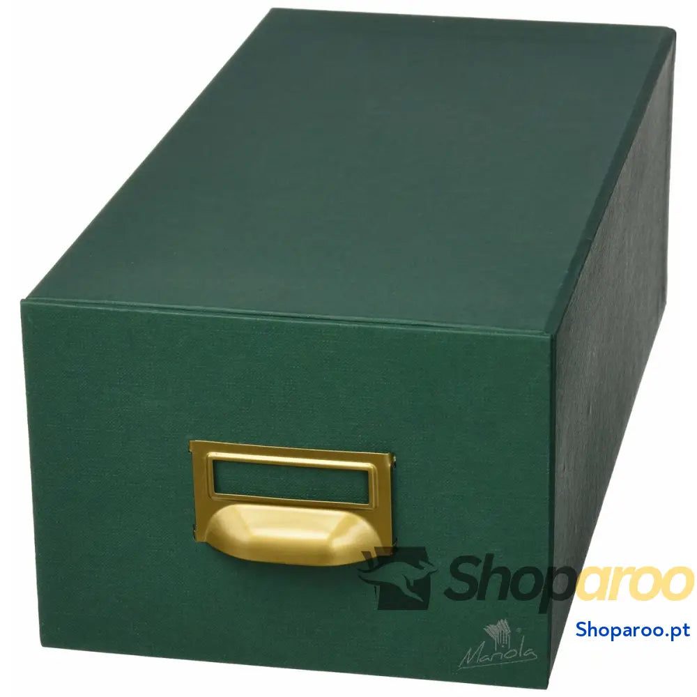 Arquivador recarregável Mariola Verde Cartão 18 x 12,5 x 35 cm