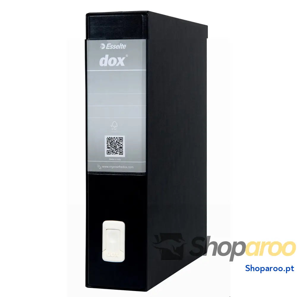 Arquivador recarregável Rexel Dox 2 Preto A4 Cartão Reciclado